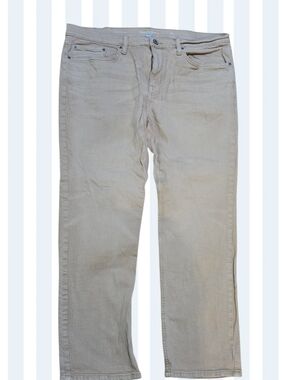 ​Goodfellow & Co Men’s Slim Fit Chino Pants Tan Khaki 40x30 Stretch Denim Style